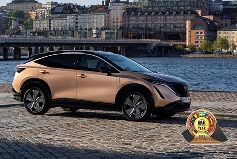 New Nissan ARIYA shortlisted for Car of the Year 2023, as electric models reign supreme
